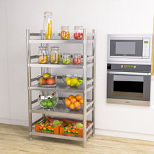 Load image into Gallery viewer, 5 Stainless steel shelving