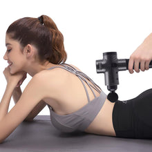 Load image into Gallery viewer, Massage Gun, Upgrade Handheld Deep Tissue Percussion Muscle Massager, Muscle Massage Gun for Athletes, Black