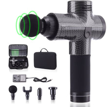 Load image into Gallery viewer, Massage Gun, Upgrade Handheld Deep Tissue Percussion Muscle Massager, Muscle Massage Gun for Athletes, Black