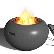 Load image into Gallery viewer, Outdoor Bowl Shaped Fire Pit Patio Wood Log Burner Garden BBQ Grill