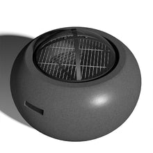 Load image into Gallery viewer, Outdoor Bowl Shaped Fire Pit Patio Wood Log Burner Garden BBQ Grill