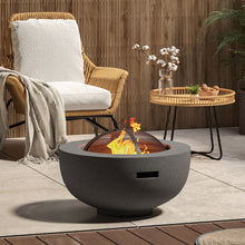 Load image into Gallery viewer, Octagonal Fire Pit Bowl Patio Wood Burning Fires Garden MgO BBQ Grill Outdoor Heater