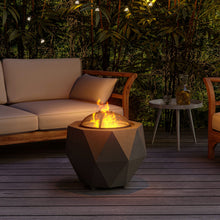 Load image into Gallery viewer, Square Fire Pit Patio Wood Log Burner Garden BBQ Grill Outdoor Fires