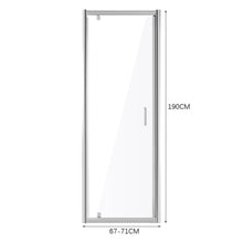 Load image into Gallery viewer, Modern Tempered Glass Shower Door