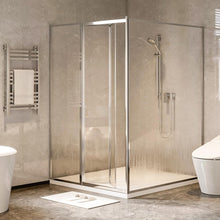 Load image into Gallery viewer, Modern Tempered Glass Shower Door