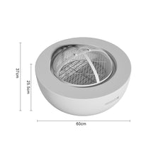 Load image into Gallery viewer, Outdoor Round Shaped Fire Pit Patio Wood Log Burner Garden BBQ Grill