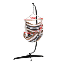 Load image into Gallery viewer, Hanging Rope Hammock Chair for Indoor Outdoor