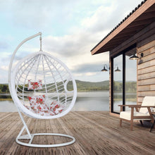 Load image into Gallery viewer, Rattan Hanging Chair with Stand for Indoor/ Outdoor