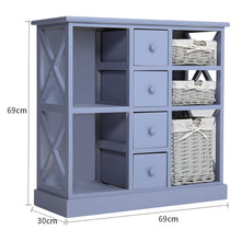 Load image into Gallery viewer, Storage Cabinet with Drawers and Baskets