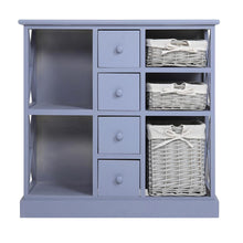 Load image into Gallery viewer, Storage Cabinet with Drawers and Baskets
