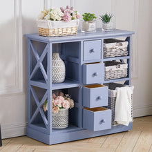 Load image into Gallery viewer, Storage Cabinet with Drawers and Baskets