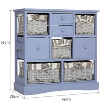 Load image into Gallery viewer, Storage Cabinet with Drawers and Baskets