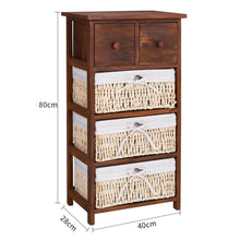 Load image into Gallery viewer, Vintage Wooden Storage Cabinet
