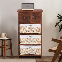 Load image into Gallery viewer, Vintage Wooden Storage Cabinet