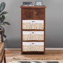 Load image into Gallery viewer, Vintage Wooden Storage Cabinet