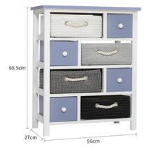 Load image into Gallery viewer, Storage Cabinet with Drawers and Baskets