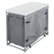 Load image into Gallery viewer, Camping Kitchen Table Portable Cabinet Kitchen Storage