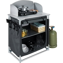 Load image into Gallery viewer, Camping BBQ Picnic Kitchen Stand Unit Storage Portable Outdoor