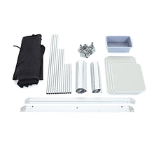 Load image into Gallery viewer, Camping Table Kitchen Stand Unit Storage Portable Outdoor BBQ Black