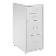 Load image into Gallery viewer, Vertical File Cabinet with Wheels