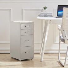 Load image into Gallery viewer, Vertical File Cabinet with Wheels