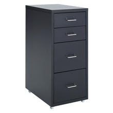 Load image into Gallery viewer, Vertical File Cabinet with Wheels