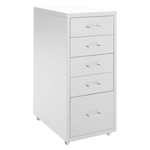 Load image into Gallery viewer, Vertical File Cabinet with Wheels