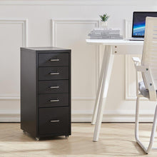 Load image into Gallery viewer, Vertical File Cabinet with Wheels