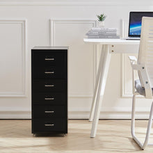 Load image into Gallery viewer, Vertical File Cabinet with Wheels