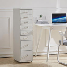 Load image into Gallery viewer, Vertical File Cabinet with Wheels