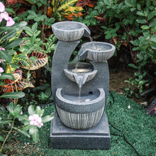 Load image into Gallery viewer, In/Outdoor Water Fountain Feature LED Lights Garden Statues Decor Electric Powered