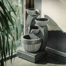 Load image into Gallery viewer, In/Outdoor Water Fountain Feature LED Lights Garden Statues Decor Electric Powered