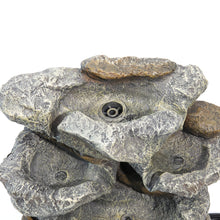 Load image into Gallery viewer, Water Feature Outdoor LED Waterfall Electric Fountain Rockery Garden Decor,AI0757