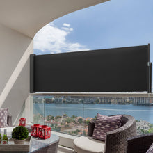 Load image into Gallery viewer, Side Awning Windbreaker Garden Sun Shade Outdoor Retractable Wall Privacy Screen