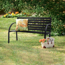 Load image into Gallery viewer, Garden bench - wooden bench, wooden garden bench, outdoor bench, park chair - 2 colors