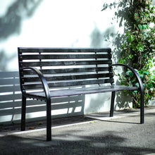 Load image into Gallery viewer, Garden bench - wooden bench, wooden garden bench, outdoor bench, park chair - 2 colors