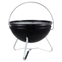 Load image into Gallery viewer, Charcoal Grill BBQ Premium Portable Round Outdoor Camping Grill