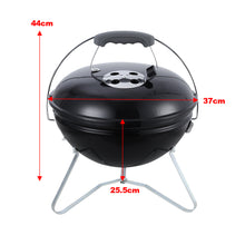 Load image into Gallery viewer, Charcoal Grill BBQ Premium Portable Round Outdoor Camping Grill