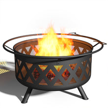 Load image into Gallery viewer, Fire Pit BBQ Firepit Brazier Outdoor Garden Stove Patio Heater