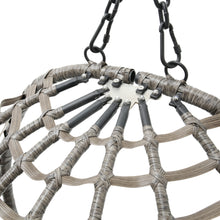 Load image into Gallery viewer, Wrapped Rattan Steel Hanging Egg Chair Leisure Chair Cushion Hammock Swing Chair