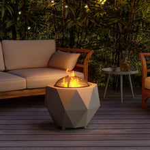 Load image into Gallery viewer, Square Fire Pit Patio Wood Log Burner Garden BBQ Grill Outdoor Fires