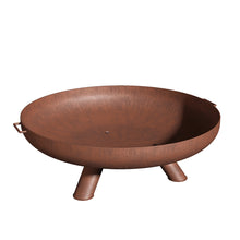 Load image into Gallery viewer, Round Fire Pit Patio Garden Bowl Outdoor Camping Patio Heater Log Burner
