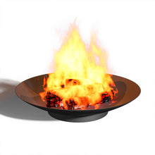Load image into Gallery viewer, Round Fire Pit Patio Garden Bowl Outdoor Camping Patio Heater Log Burner