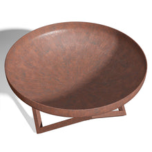 Load image into Gallery viewer, Corten Steel Fire Pit Burner Bowl Garden Heater Camping Bonfire Outdoor