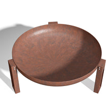 Load image into Gallery viewer, Cast Iron Mild Steel Fire Pit Garden Log Burner Bowl Heater Bonfire Home