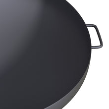 Load image into Gallery viewer, Round Fire Pit Corten Steel Bowl & Stand Outdoor Camping Patio Heater Log Burner