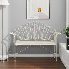 Load image into Gallery viewer, Iron Garden Bench 2 Seater Chair