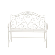 Load image into Gallery viewer, Iron 2 Seater Garden Bench Patio Chair