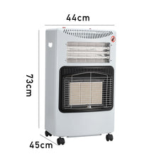Load image into Gallery viewer, Detachable Butane Gas Heater 4.2kw Indoor Portable Butane Piezo-Electric Warmer
