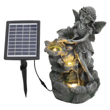 Load image into Gallery viewer, Outdoor Creative Angel Statue Water Fountain Decor Solar Powered